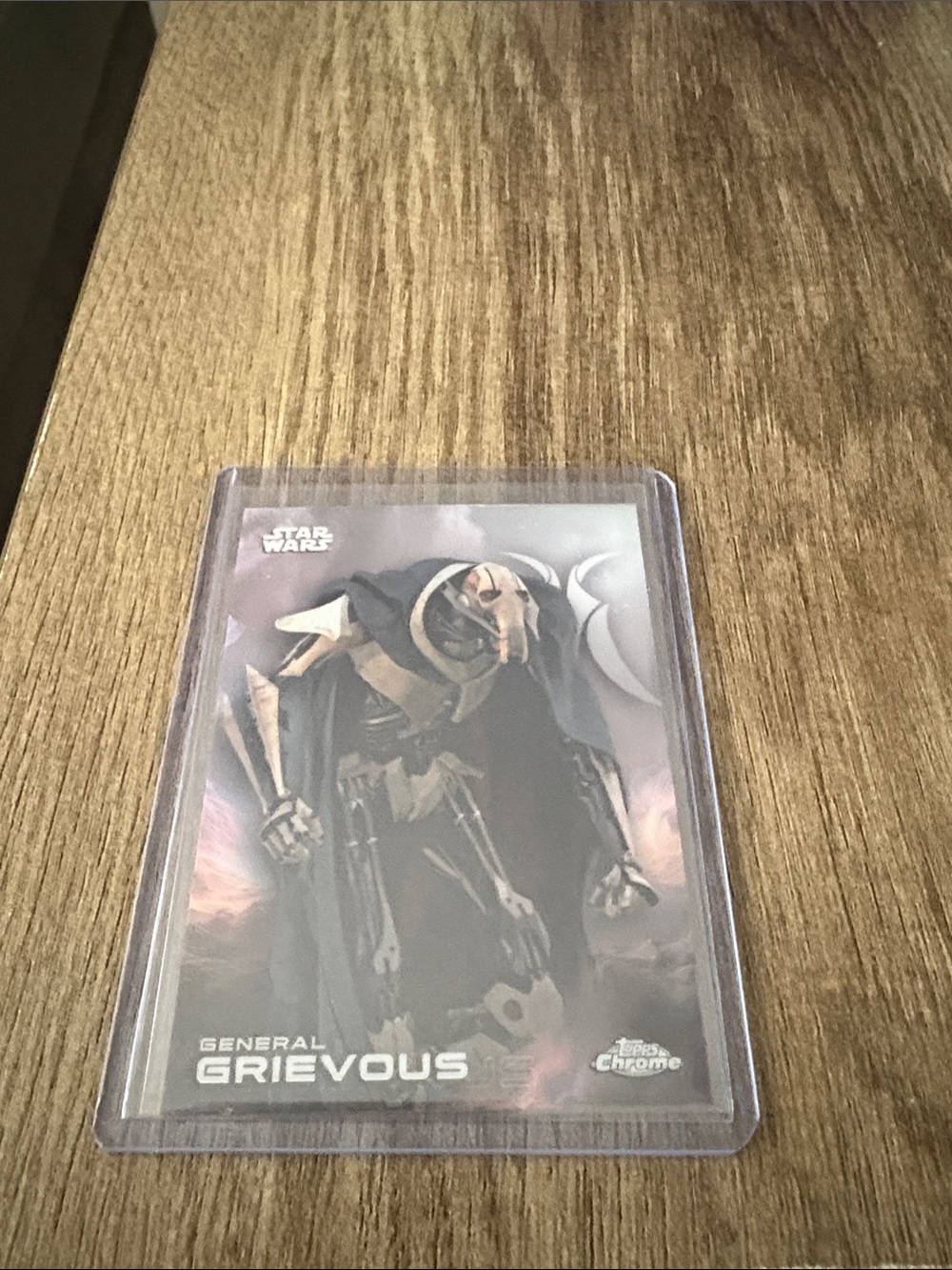 Topps Chrome Star Wars Card - General Grievous